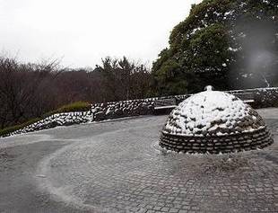 雪の富岡総合公園