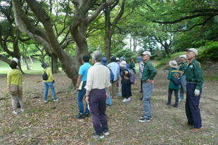 第１回公園ウォーキングツアーを実施しました