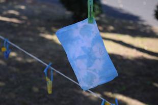 藍染め体験会を開催しました。（11月22日）