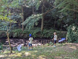 8月12日「トンボとり大作戦」を実施しました♪