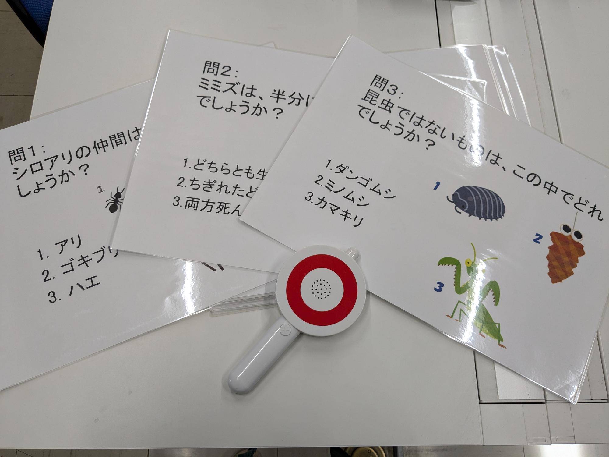 昆虫出前授業を開催しましたの写真
