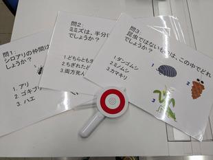 昆虫出前授業を開催しました