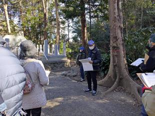 歴史ガイドツアーを開催しました