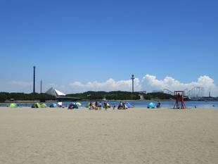 梅雨も明けたぞ！海の公園海水浴場報告！！