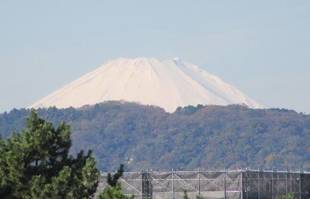 今日は『富士山』がきれいに見えました