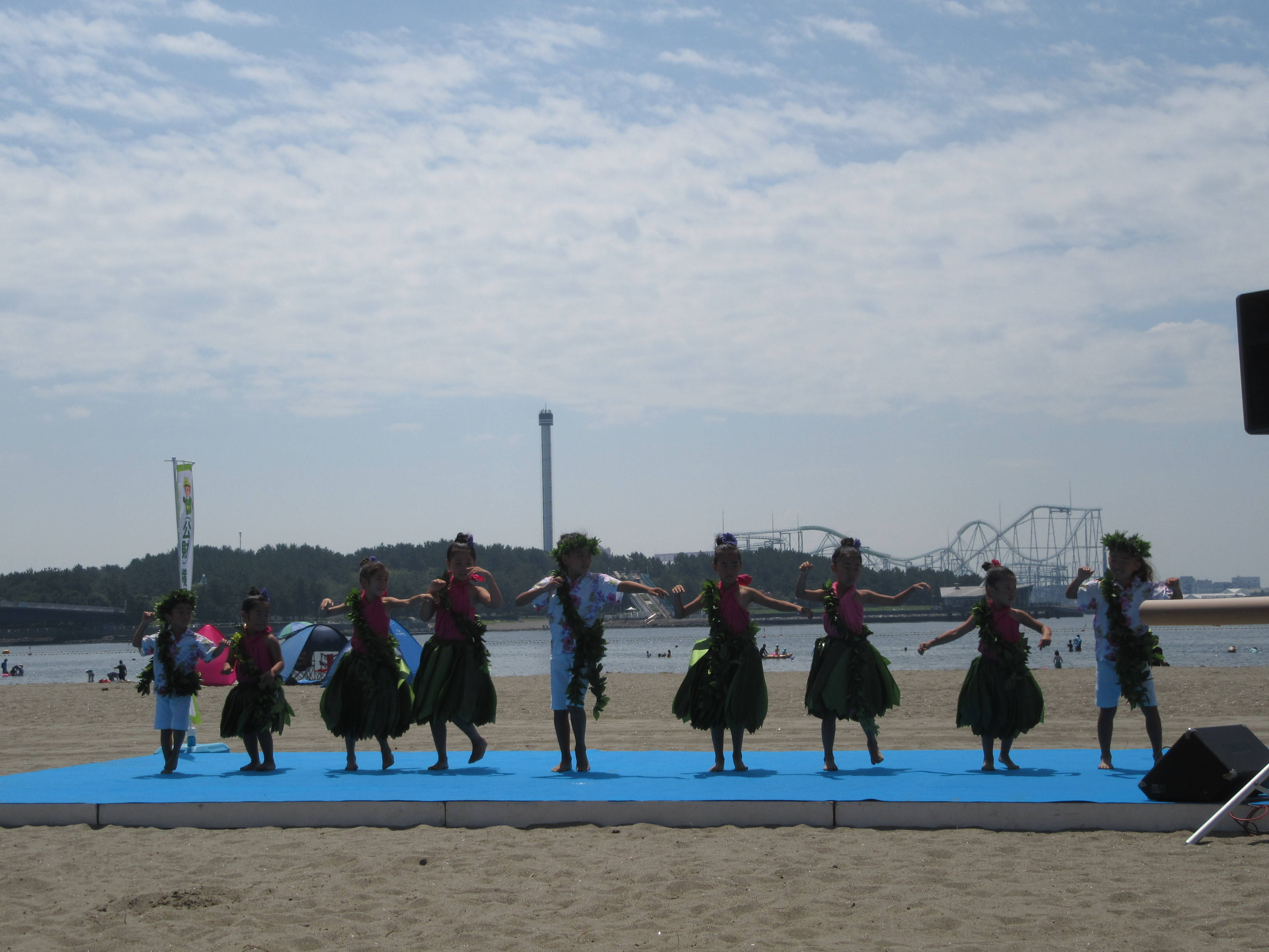 2018年海の公園海水浴場がオープンしました!の写真