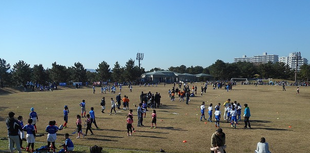 みんなワンチーム！　小学生タグラグビー大会が開催されました