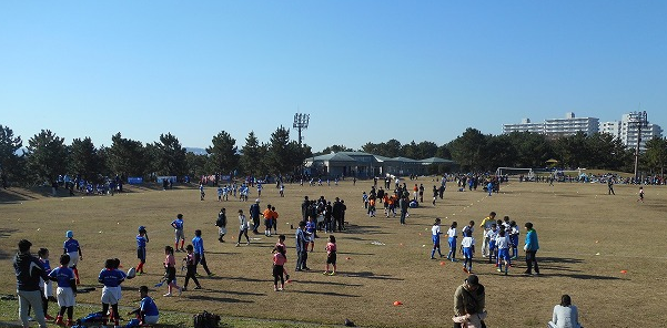 みんなワンチーム! 小学生タグラグビー大会が開催されましたの写真