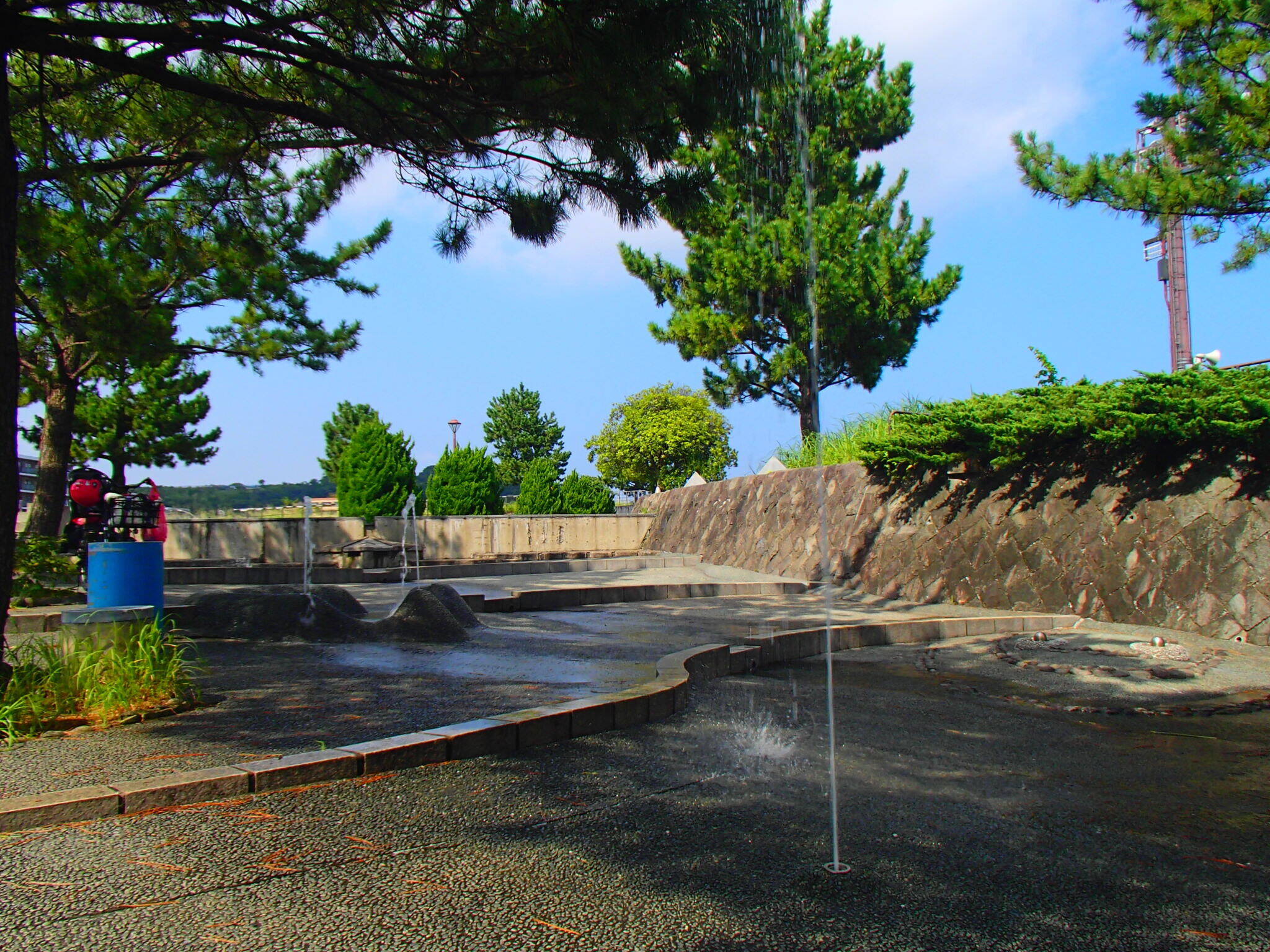 なぎさ広場水遊び場の写真