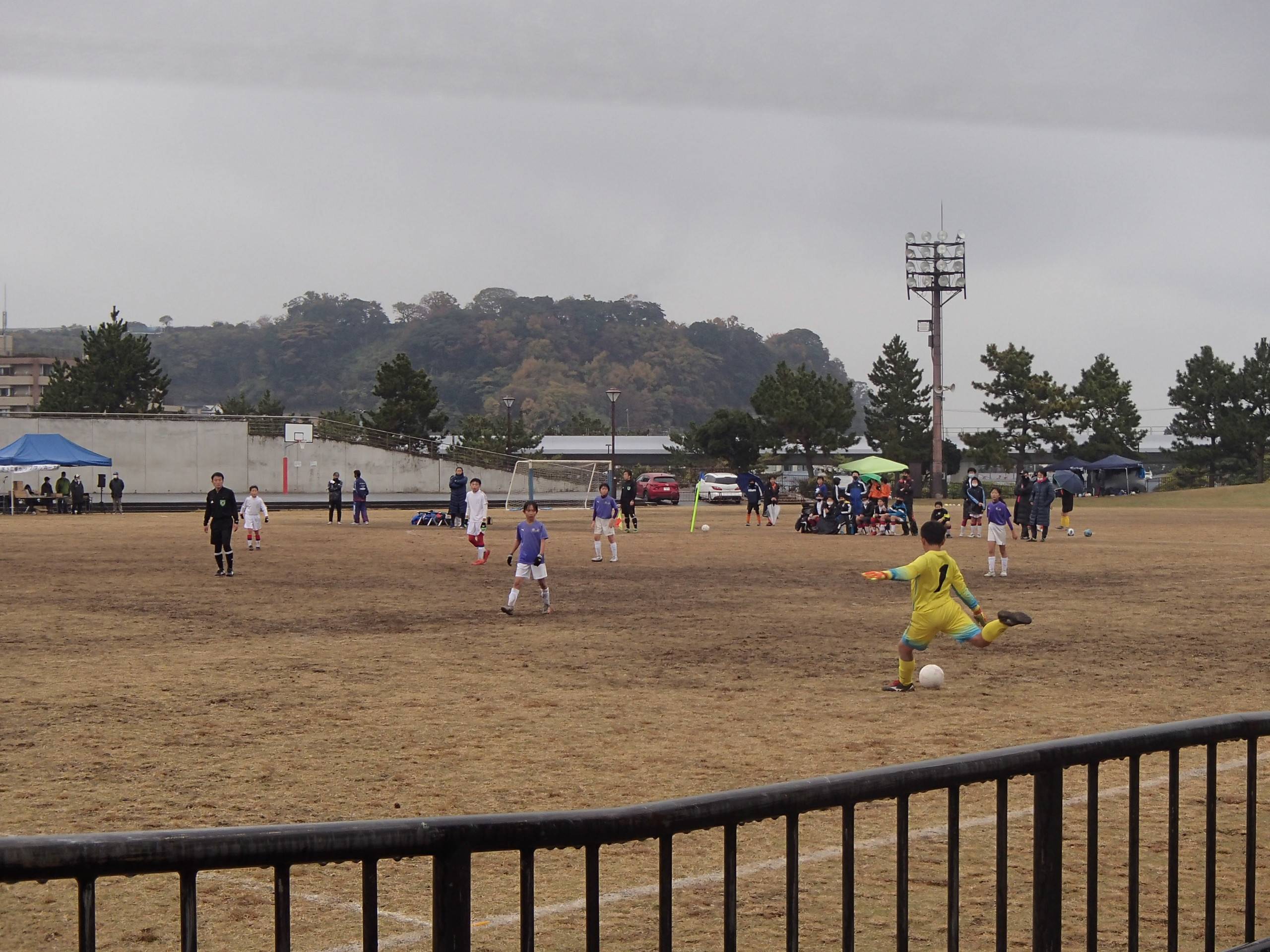 なぎさ広場カップサッカー大会の写真