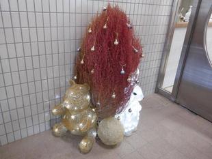 クリスマスの飾りつけ