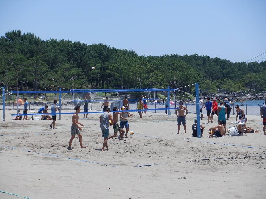 海の公園『ビーチバレーYBVFオープン2公認大会』の写真