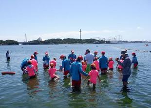 海辺の危険について知ろう！『ジュニアライフセービング教室2022』