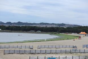 海水浴場の終了とアオサ漂着