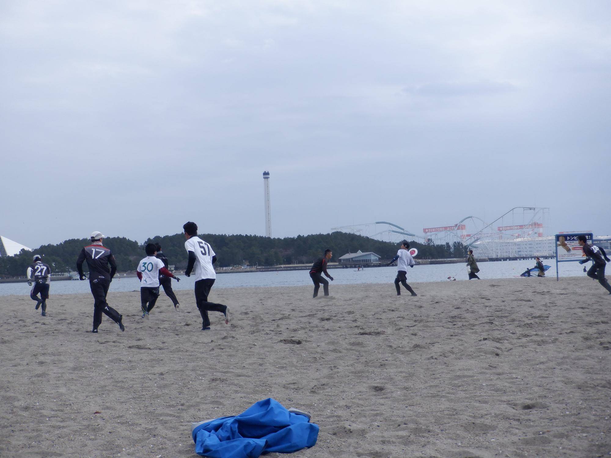 「WFDF2023 世界ビーチアルティメット選手権大会」日本代表チーム選考会の写真