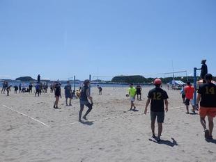 ビーチで過ごそう『YOKOHAMAビーチスポーツフェスタ2023』開催１日目