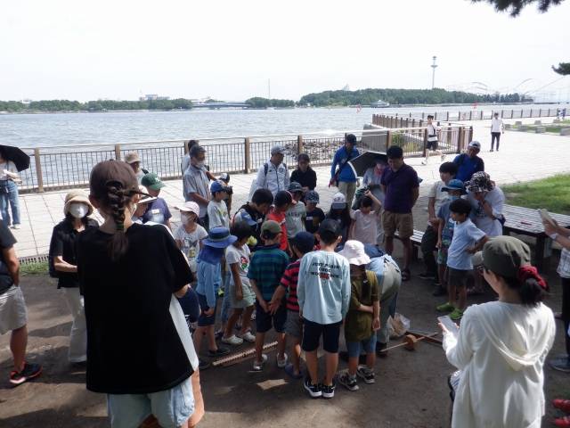 海水から塩づくり体験の写真