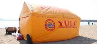 未来のライフセーバーたち「ジュニアライフセービング教室」