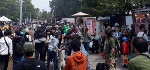 たくさんの方で賑わいました🚙「GOOD OPEN AIRS 2024～アウトドアフェアin海の公園～」