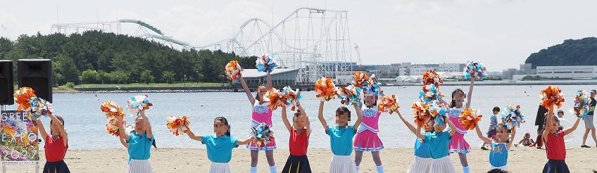 海の公園海水浴場OPEN!~楽しい夏休みがやってくる~の写真
