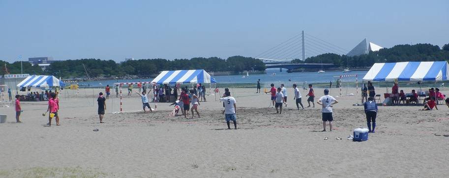 夏のビーチでスポーツ☀『YOKOHAMAビーチスポーツフェスタ2024』の写真