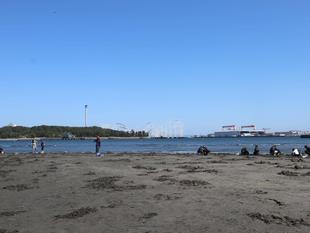 GW前の潮干狩り