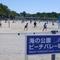 常設ビーチバレーコート改修工事のお知らせ【海の公園】の画像