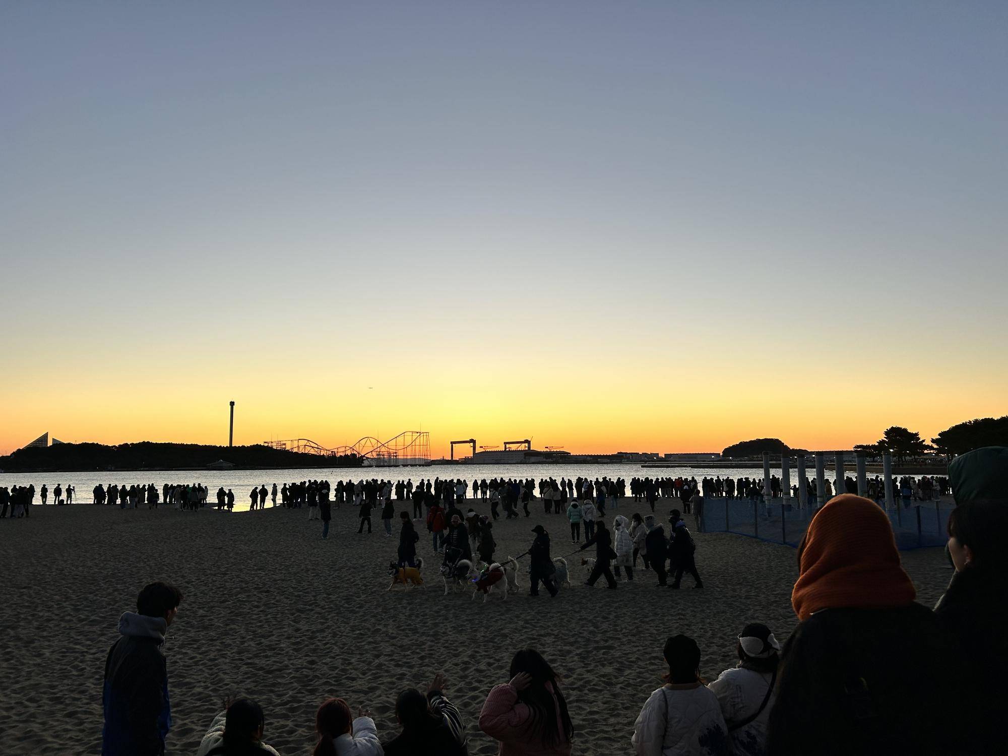 2025年 初日の出|｜ブログ|海の公園公式サイト｜公益財団法人
