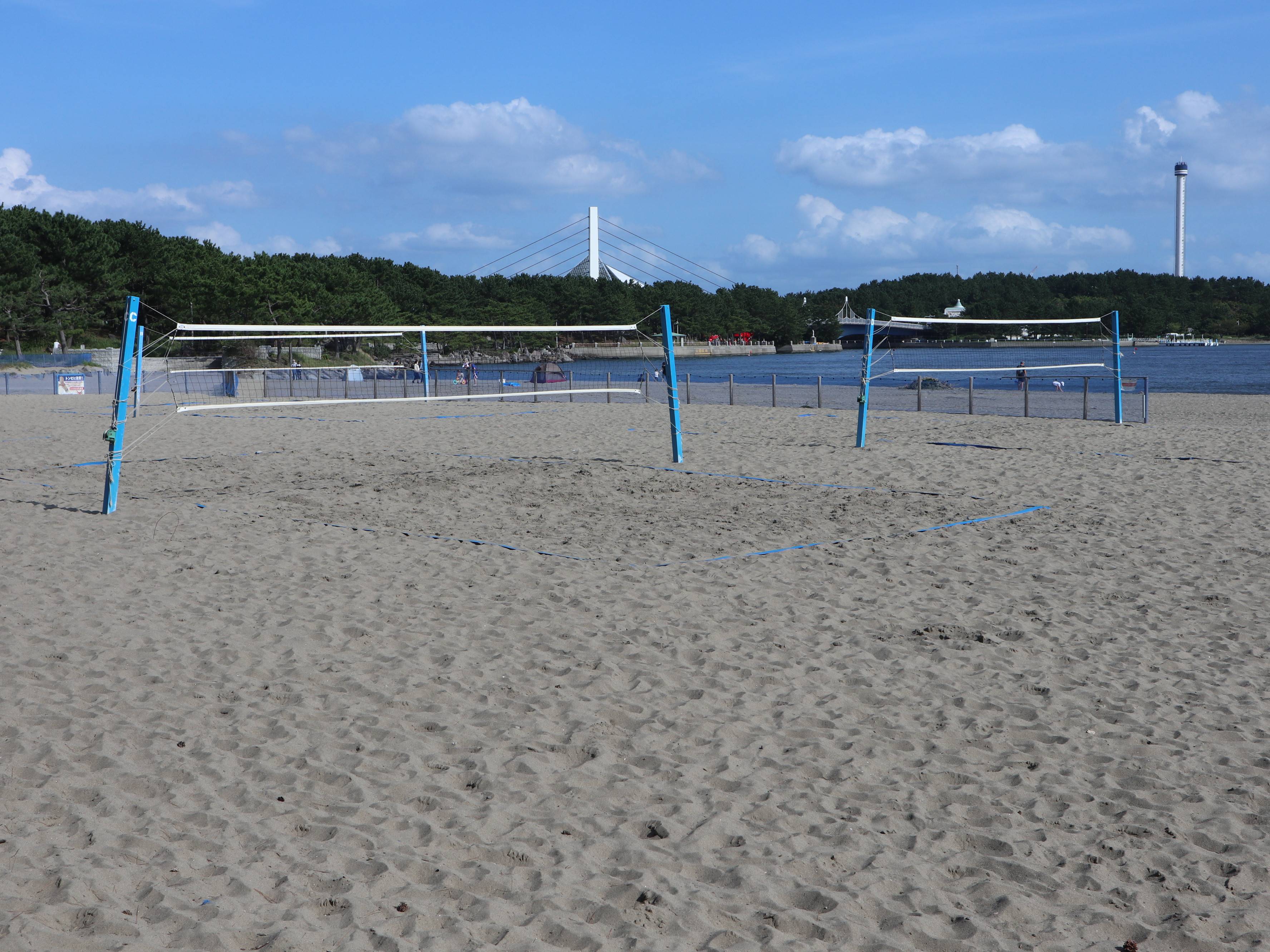 ビーチバレー場 ブログ 海の公園公式サイト 公益財団法人 横浜市緑の協会