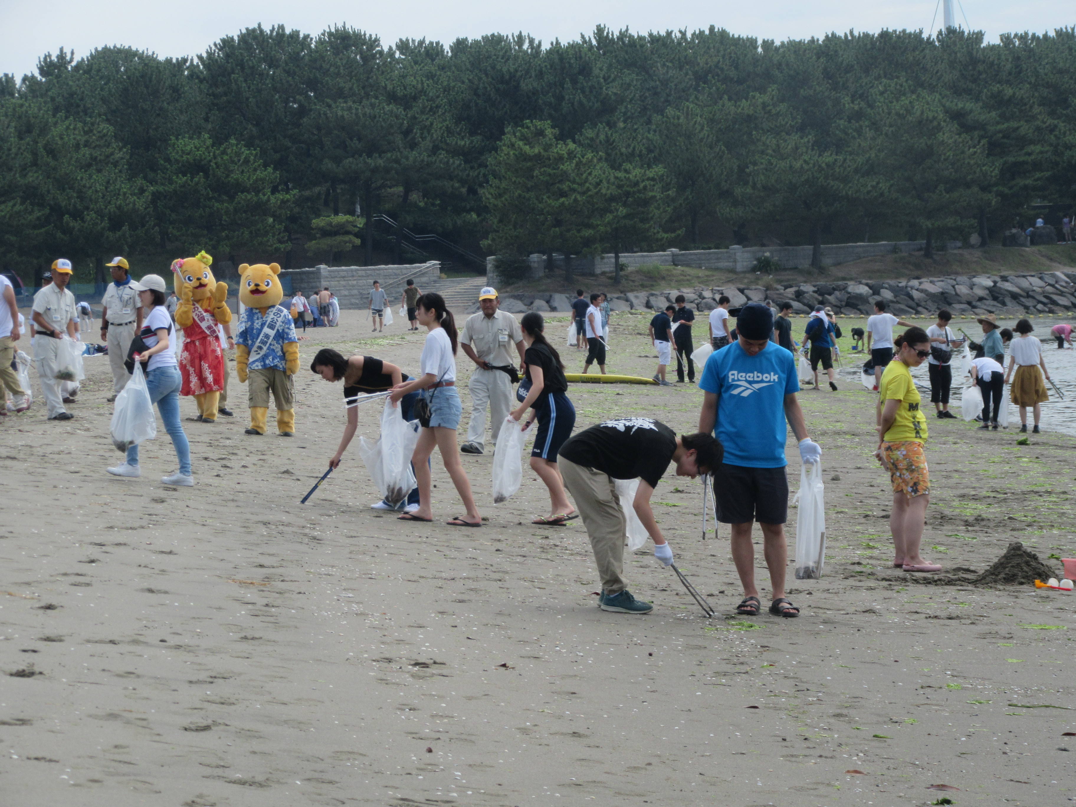 海開きビーチクリーン2