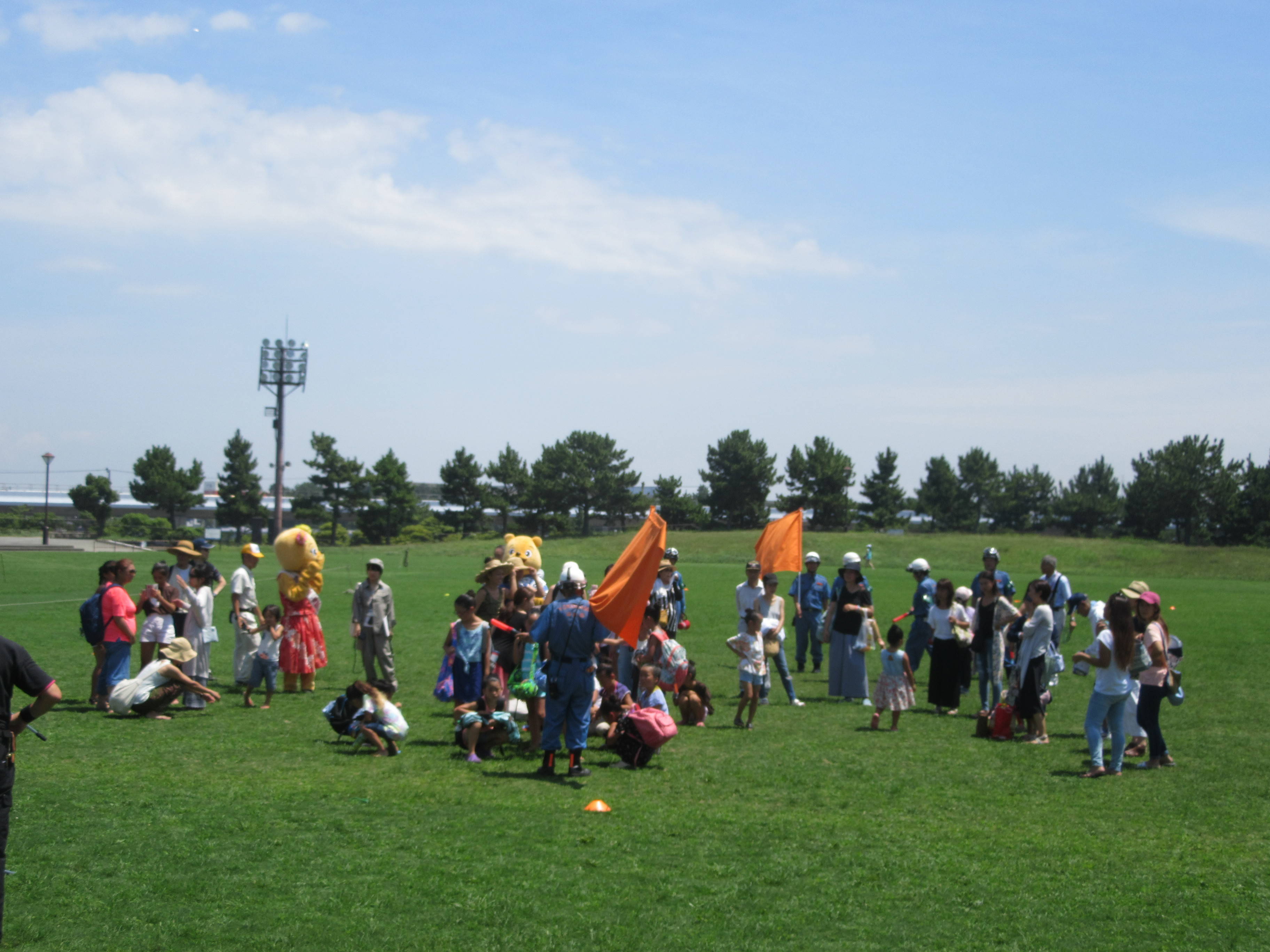 海開き津波避難2