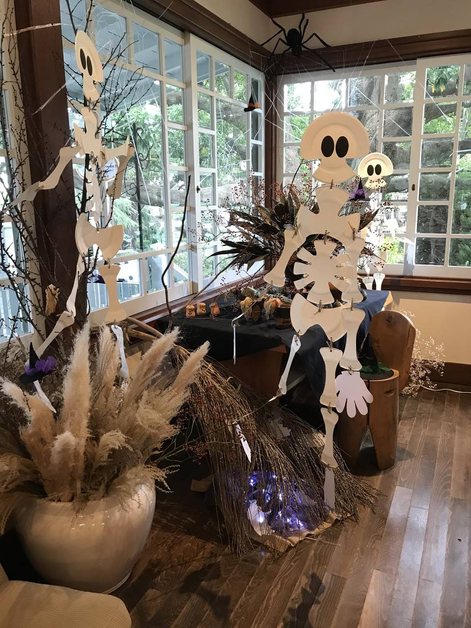 テニス発祥記念館 ハロウィン装飾の写真