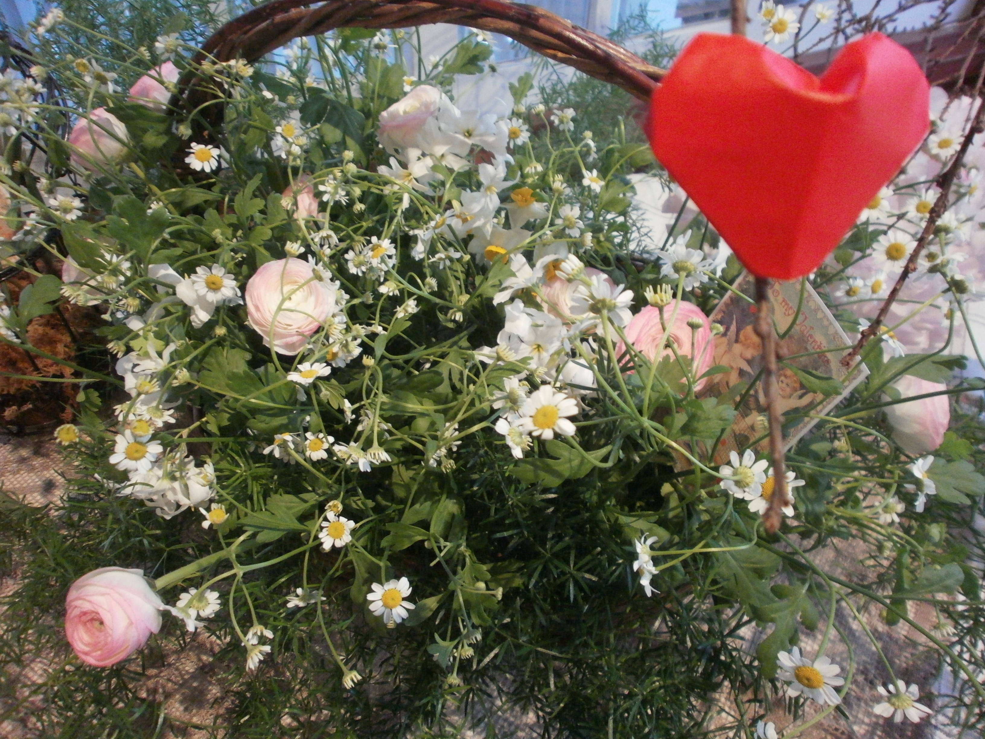 テニス発祥記念館　バレンタイン装飾の写真