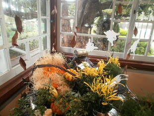 テニス発祥記念館のハロウィン