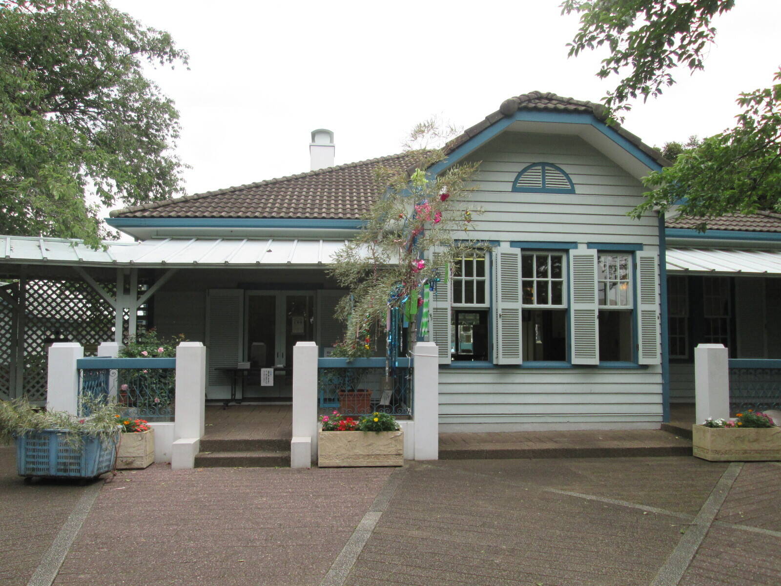 七夕飾りの写真