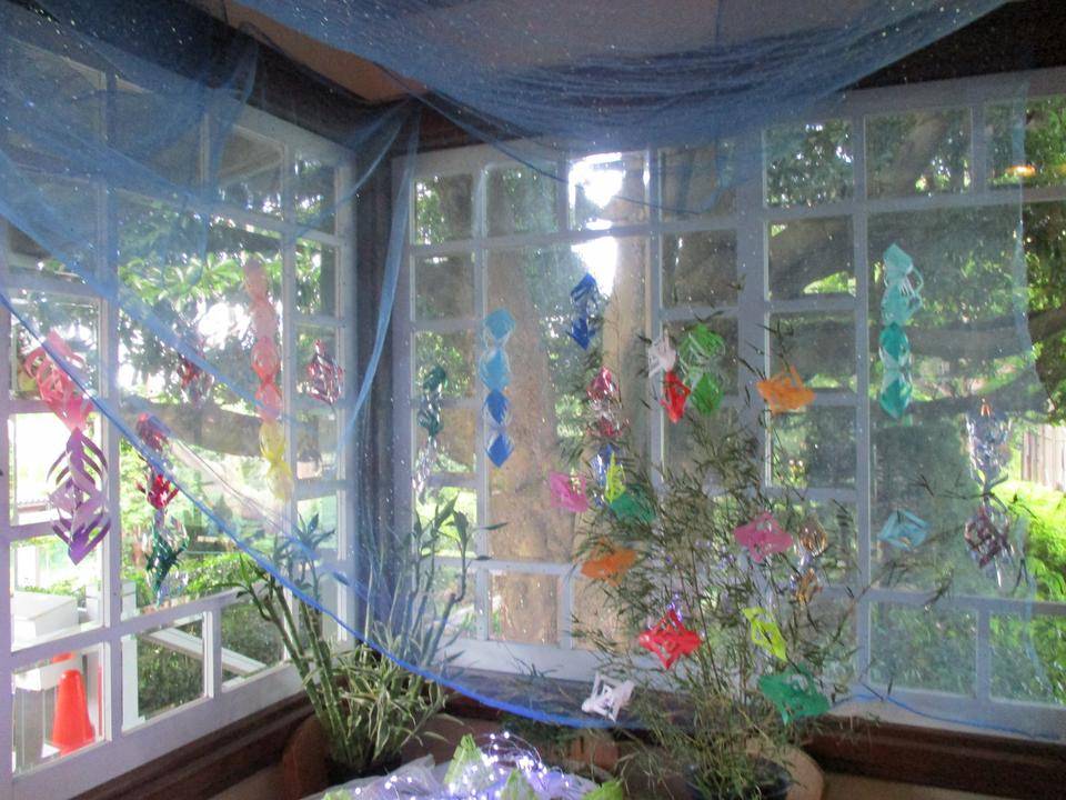 七夕装飾の写真