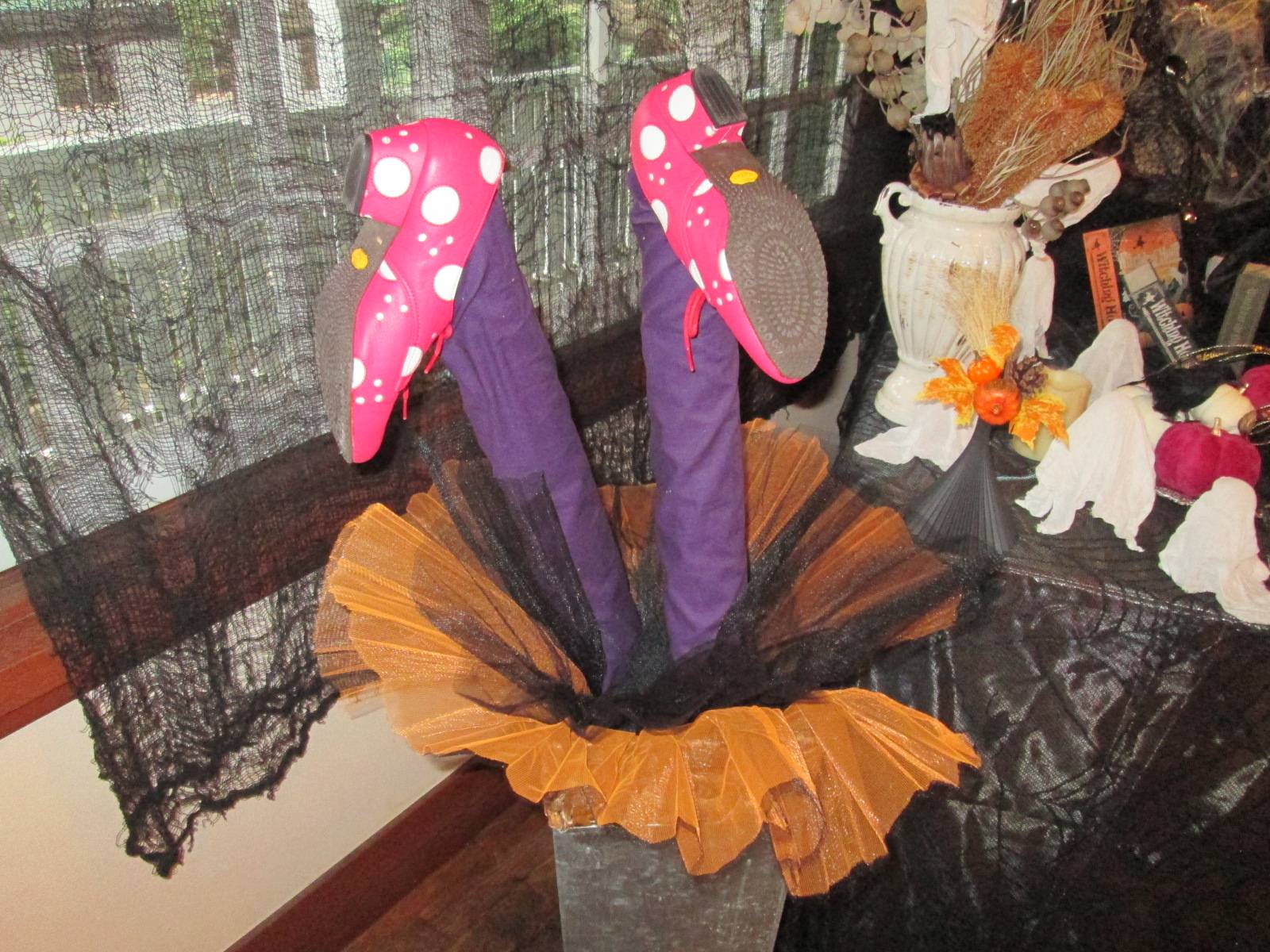 ハロウィン装飾テニス発祥記念館の写真