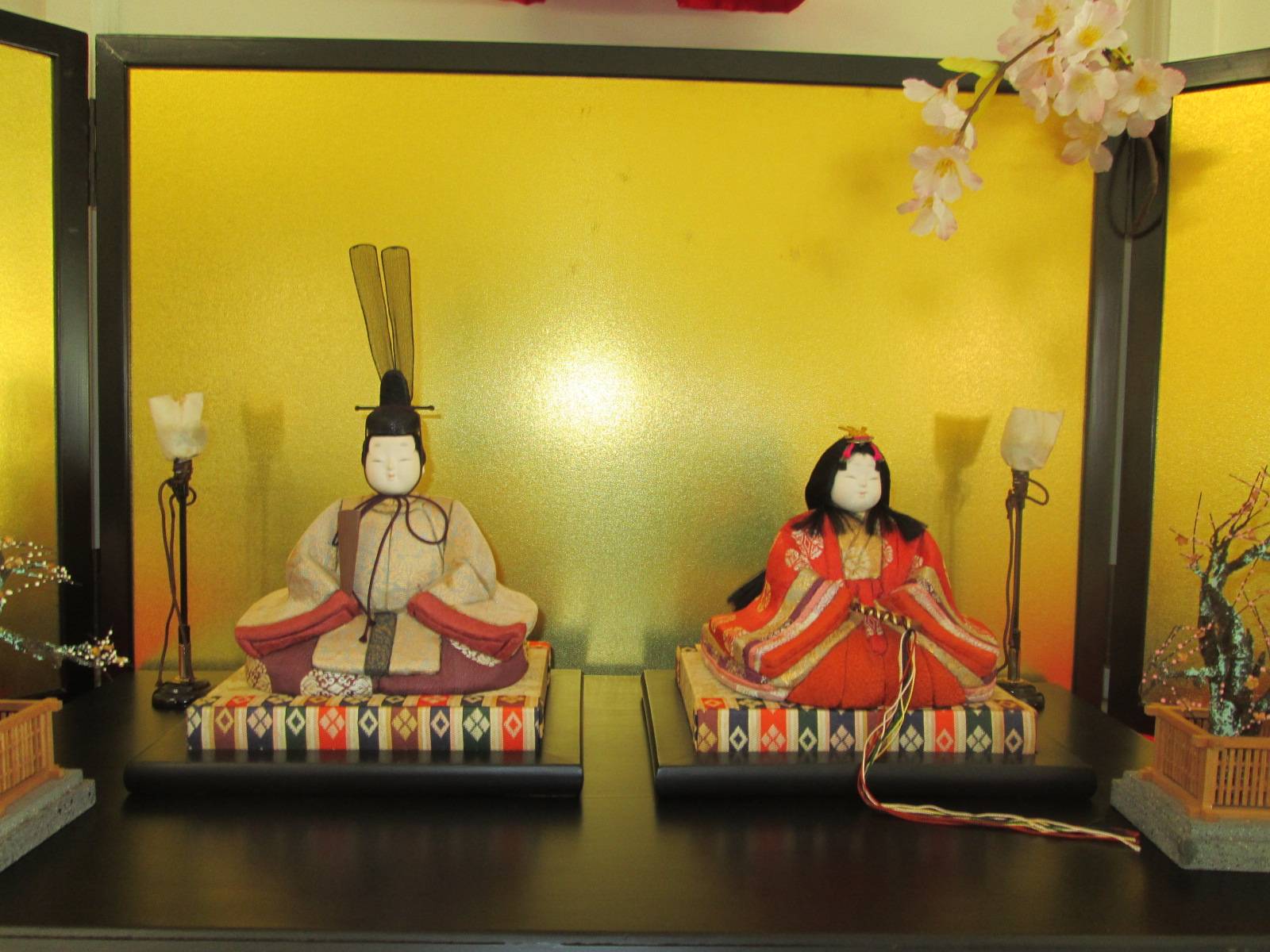 ６８番館のひな飾りの写真