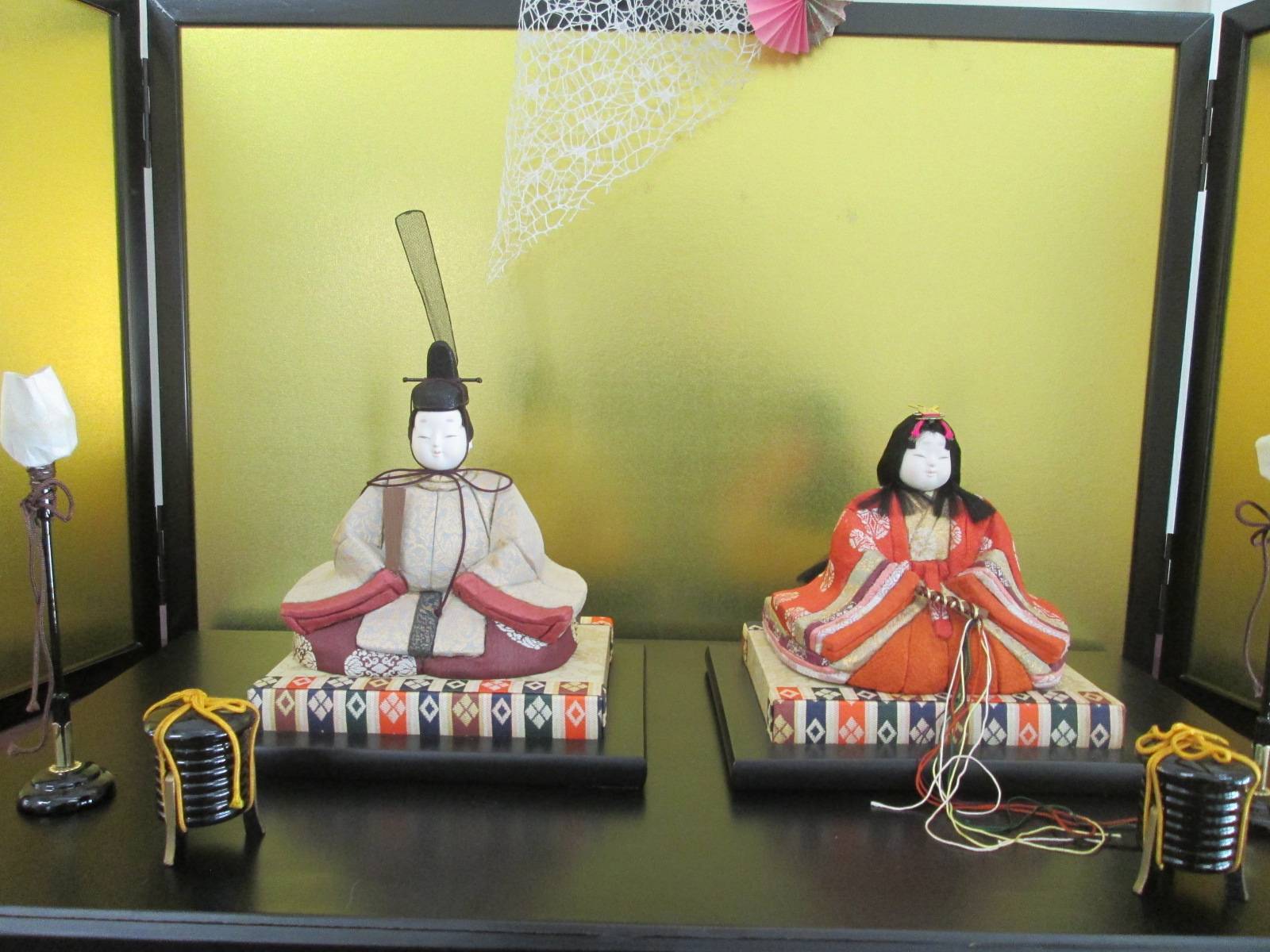 桃の節句装飾の写真