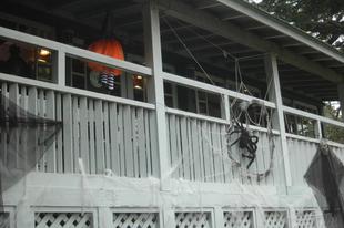 テニス発祥記念館　ハロウィン装飾