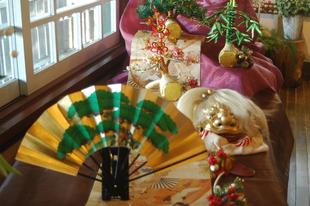 テニス発祥記念館 お正月装飾