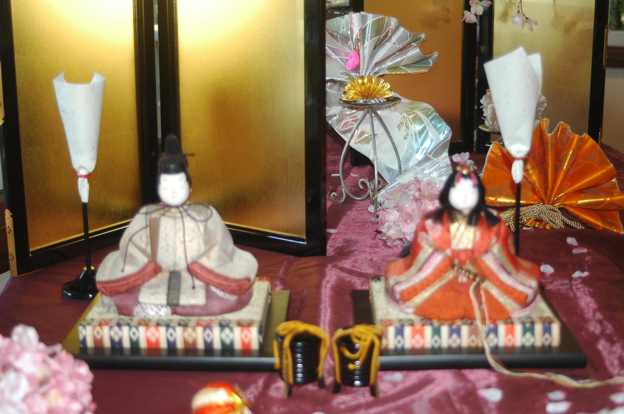 テニス発祥記念館　桃の節句の写真