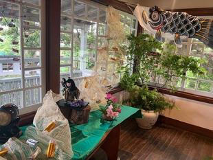 端午の節句装飾2025