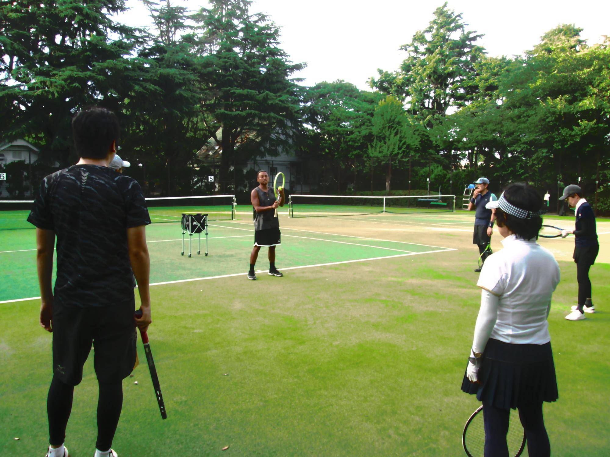 2026年　山手公園　初級・中級テニス教室の開催（１コースのみ）の写真