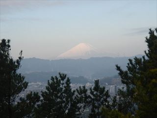 展望台から富士山がよく見えます!の写真