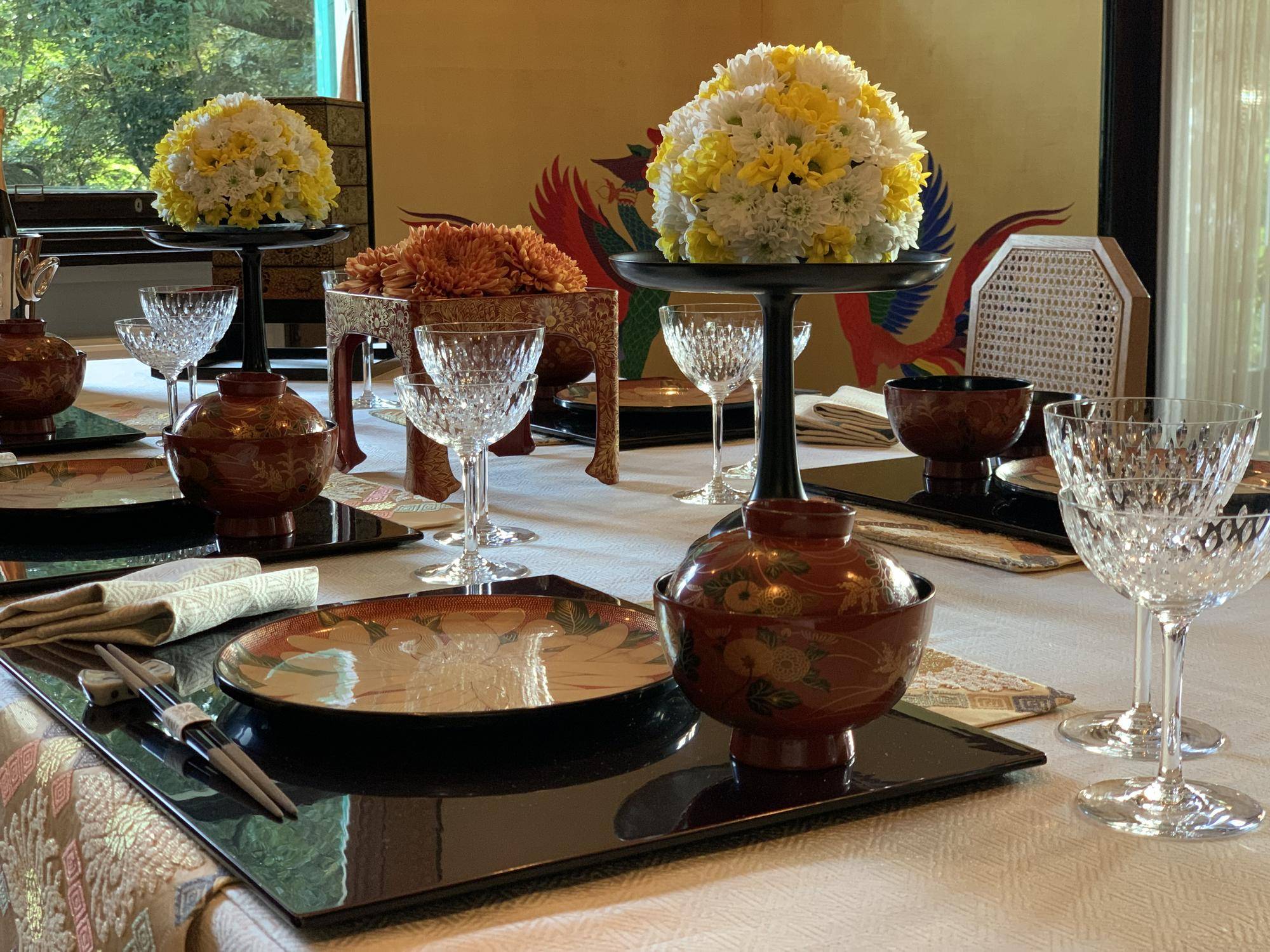 ①エリスマン邸0906重陽の節句テーブル.JPG