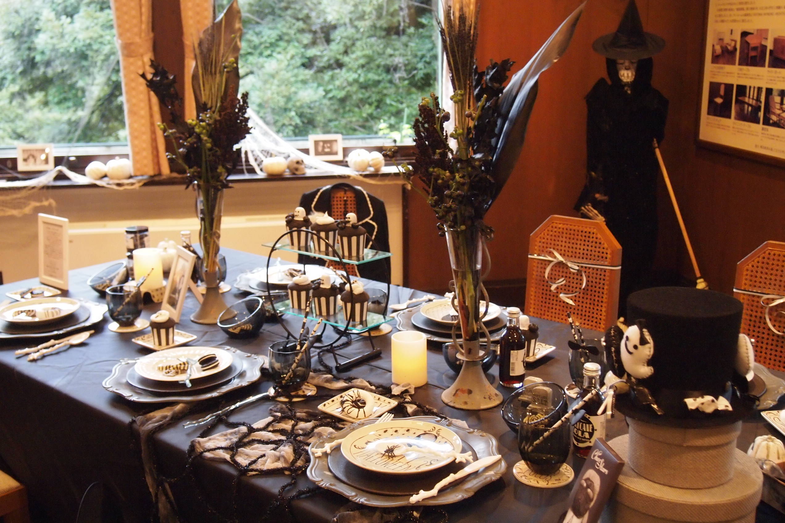 エリスマン邸のハロウィン装飾の写真