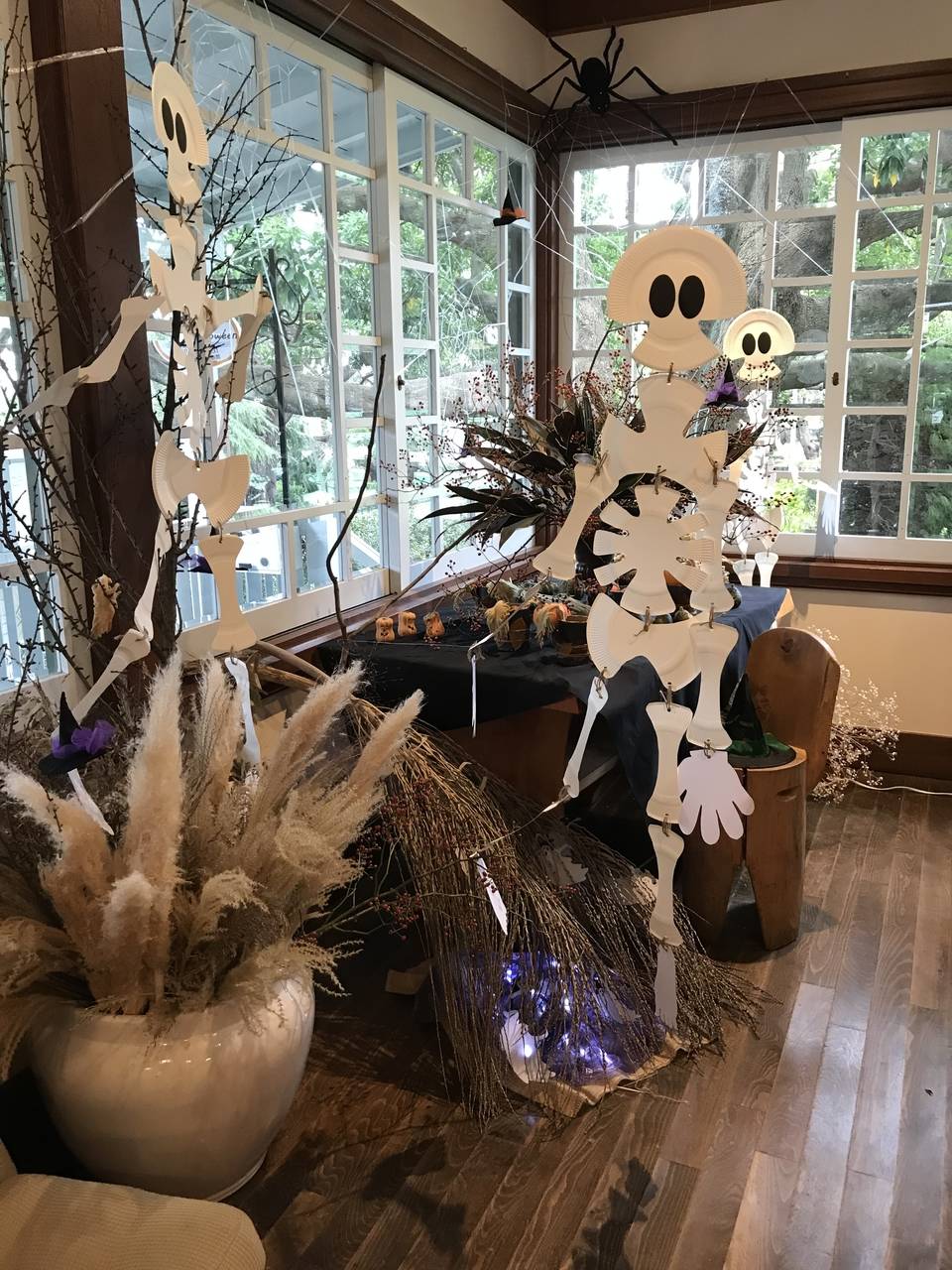 テニス発祥記念館 ハロウィン装飾の写真