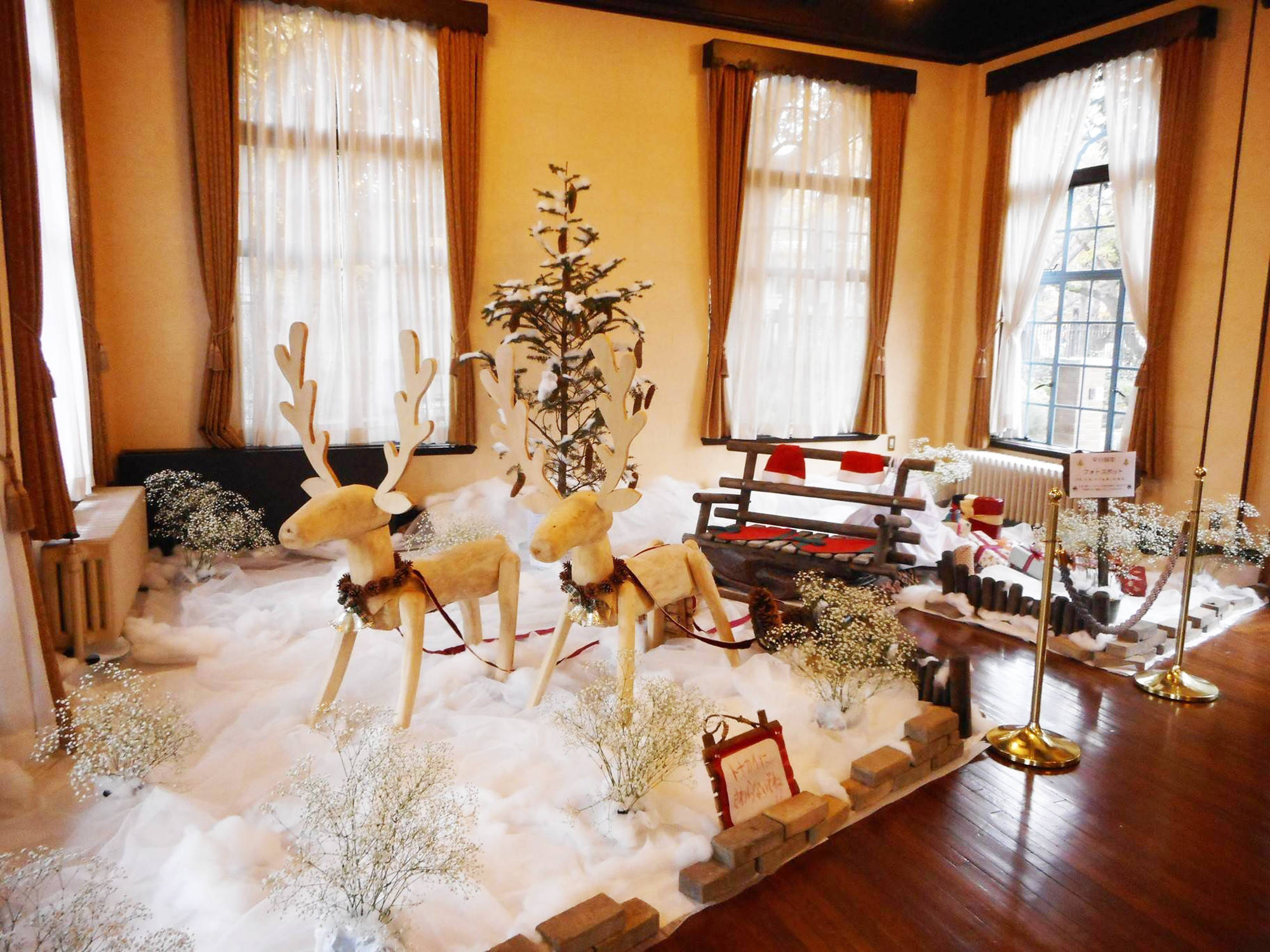 ベーリック・ホールのクリスマスの写真
