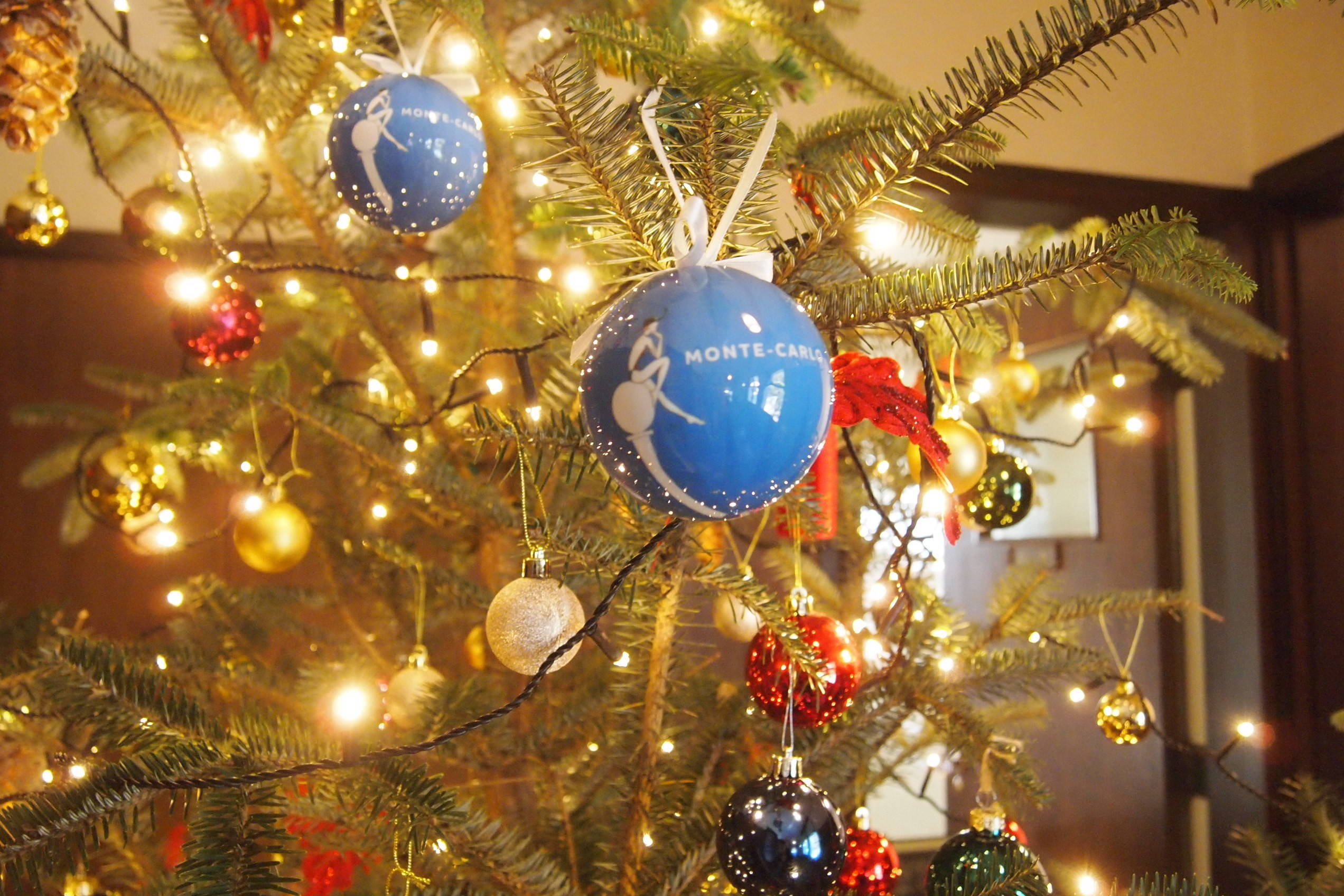 エリスマン邸のクリスマスの写真